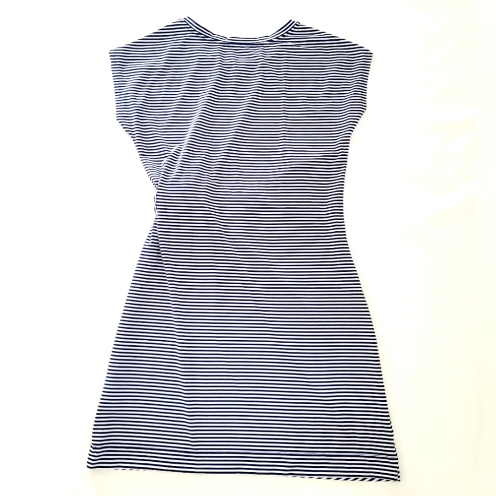 Vineyard Vines Women's Bleu & White Striped Dress, Size M - Picture 2 of 12